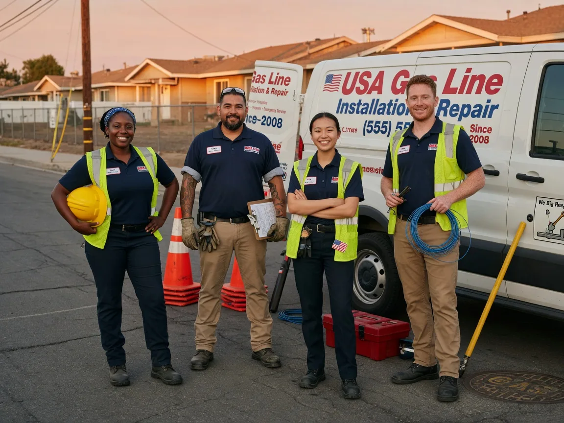 Gas Line Installation company in Weldon, IL
